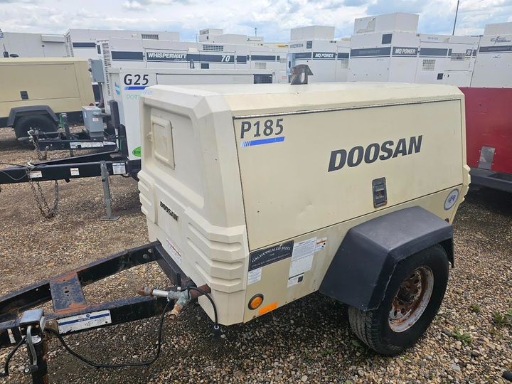 Used Doosan P185 Air Compressor