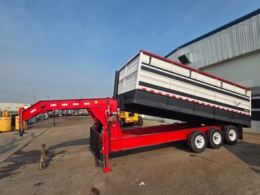 2025 Custom Built Dump Tailer Dumpers & Haulers