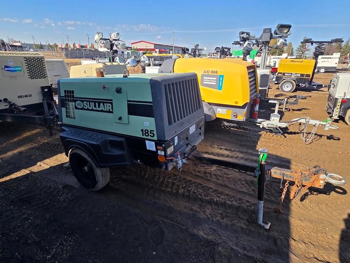 Used Sullair 185 Air Compressor