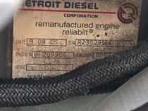Used Detroit 60 Series 490HP Industrial Engine