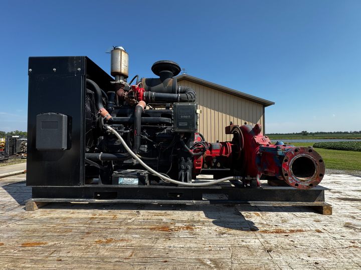 Used John Deere 6081 WATER PUMP 310HP Industrial Engine