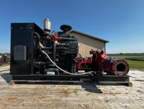 Used John Deere 6081 WATER PUMP 310HP Industrial Engine