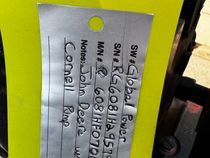 Used John Deere 6081 WATER PUMP 310HP Industrial Engine