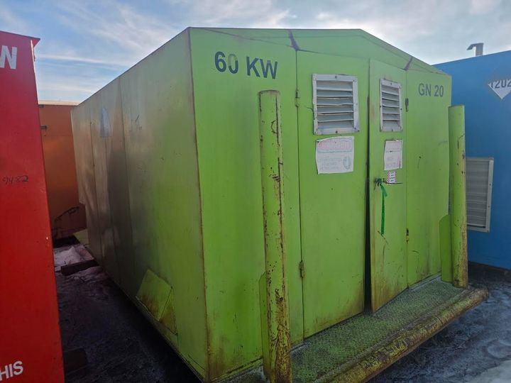 Used John Deere 4.5L 60kW Generator Set