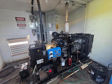 Used Isuzu A-6BG1 75kW Generator Set