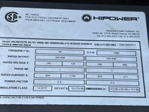 Used HIPower 250kW Generator Set