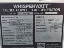 Used Multiquip DCA70SSIU4F 56kW Generator Set