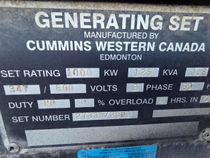 Used Cummins QST30-G5 Generator Set