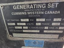 Used Cummins QST30-G5 750kW Generator Set