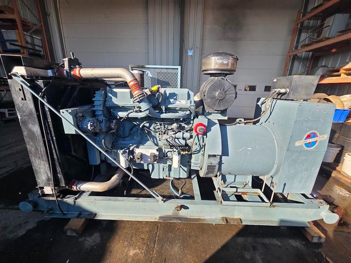 Used Detroit 14L 380kW Generator Set