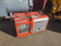 Used Kubota GL7000 7kW Generator Set