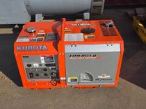 Used Kubota GL7000 7kW Generator Set