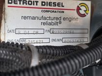 Used Detroit 12.7L 350kW Generator Set