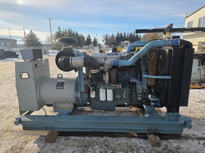 Used Detroit 12.7L 350kW Generator Set