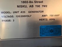Used Isuzu 4BG1 60kW Generator Set