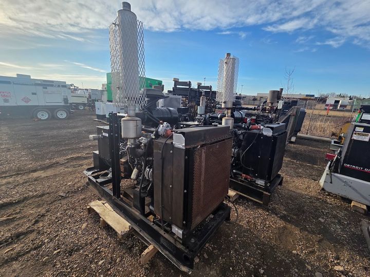 Used Isuzu 66kW Generator Set
