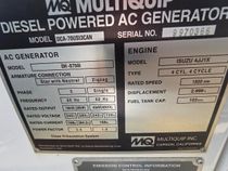 Used Multiquip DCA70SSIU4F 56kW Generator Set