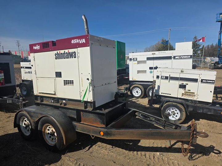 Used Shindaiwa 45 36kW Generator Set