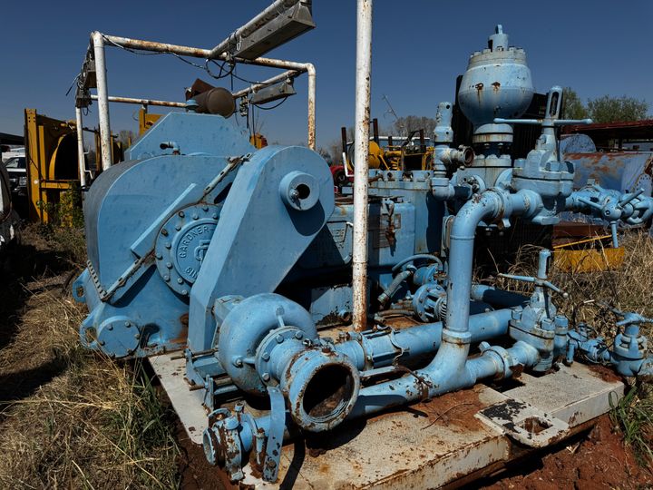 Gardner Denver PZ8 Triplex Mud Pump w/ CAT 3412