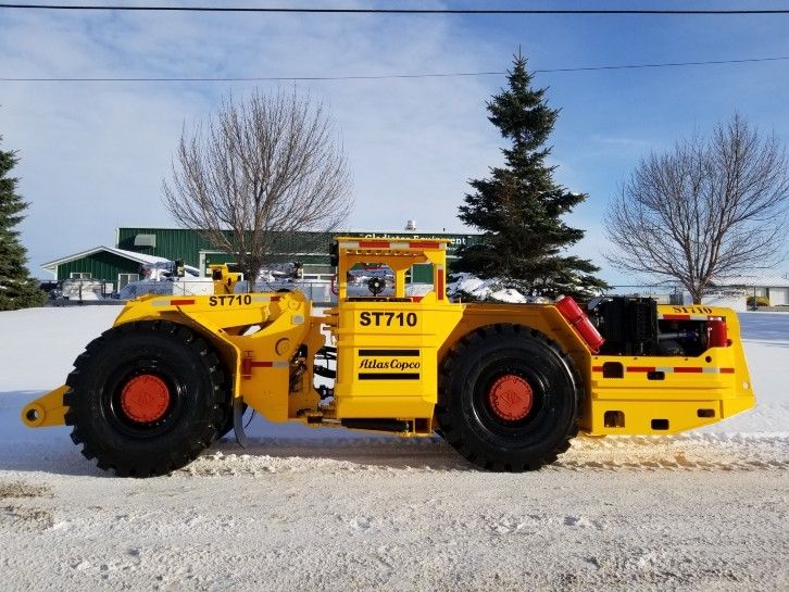 Rebuilt Atlas Copco/Epiroc ST710 Scooptram/Underground Loader for sale ...
